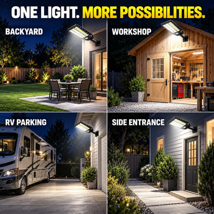 ☀️ Ultra Bright Solar LED Street Light System✨ Solar-Powered & Energy-Saving