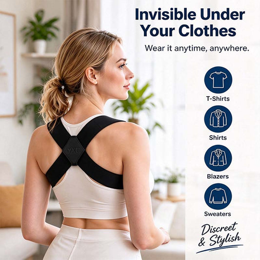Shoulder Straps - Posture Support Straps for Men & Women – Elastic Back Support 🧘
