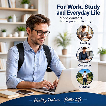 Shoulder Straps - Posture Support Straps for Men & Women – Elastic Back Support 🧘