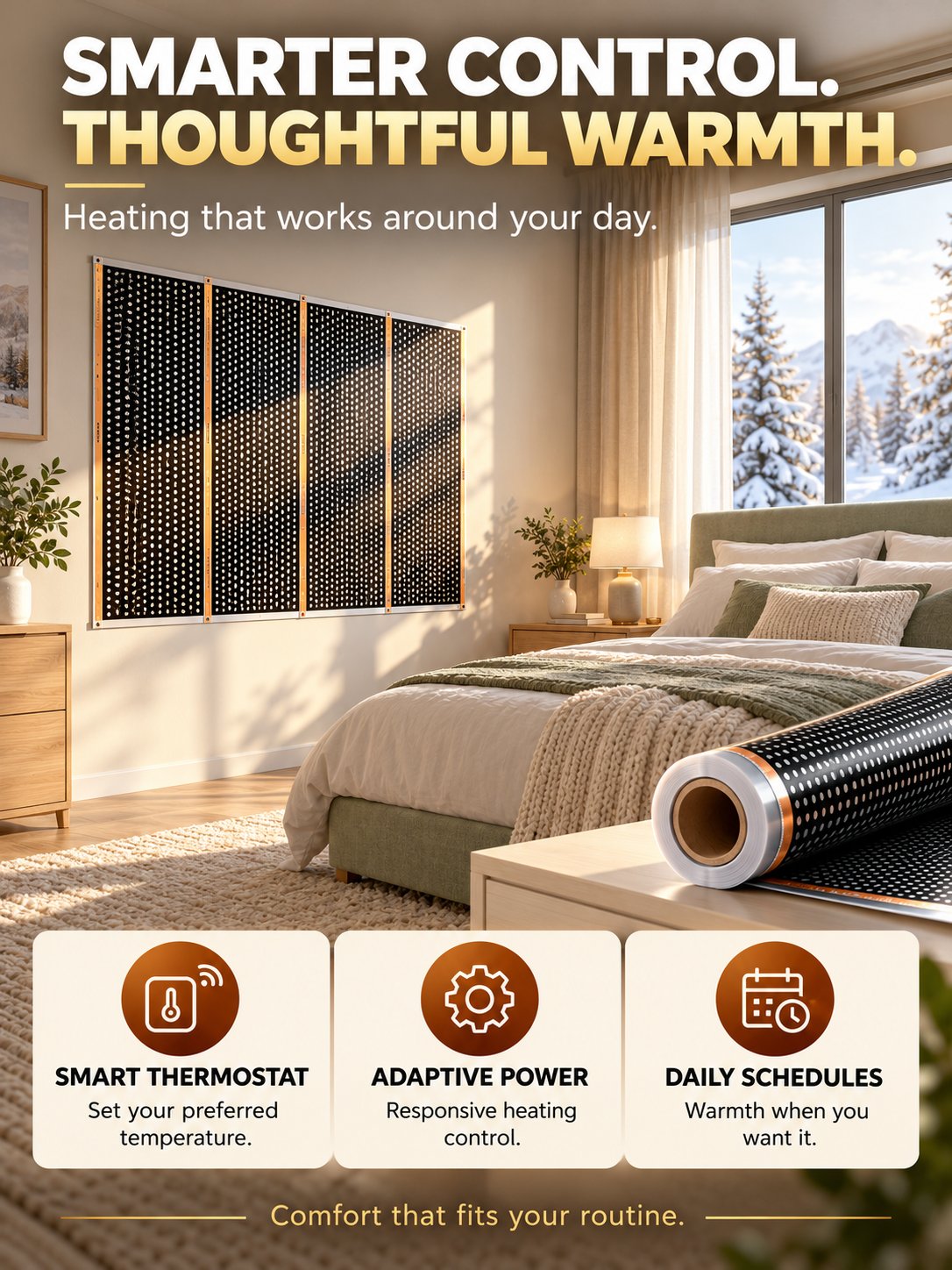 2026 All New German High-Tech Graphene Wall Heater