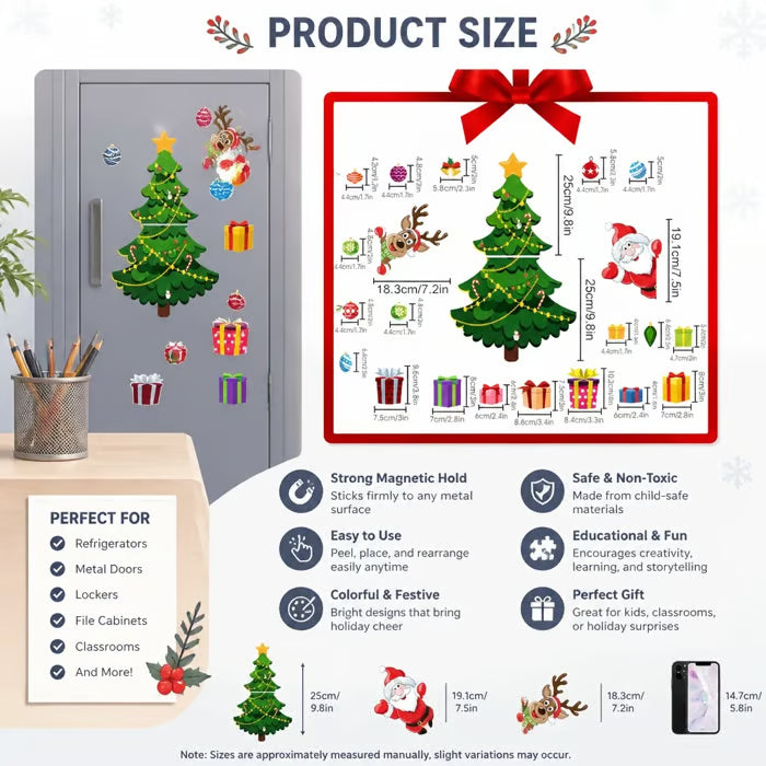 Christmas Magnets for Fridge Holiday Decorations Home Decorations
