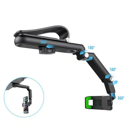 🏆New 1080° Multi-function Sun Visor Universal 360 Degree Rotating Phone Holder