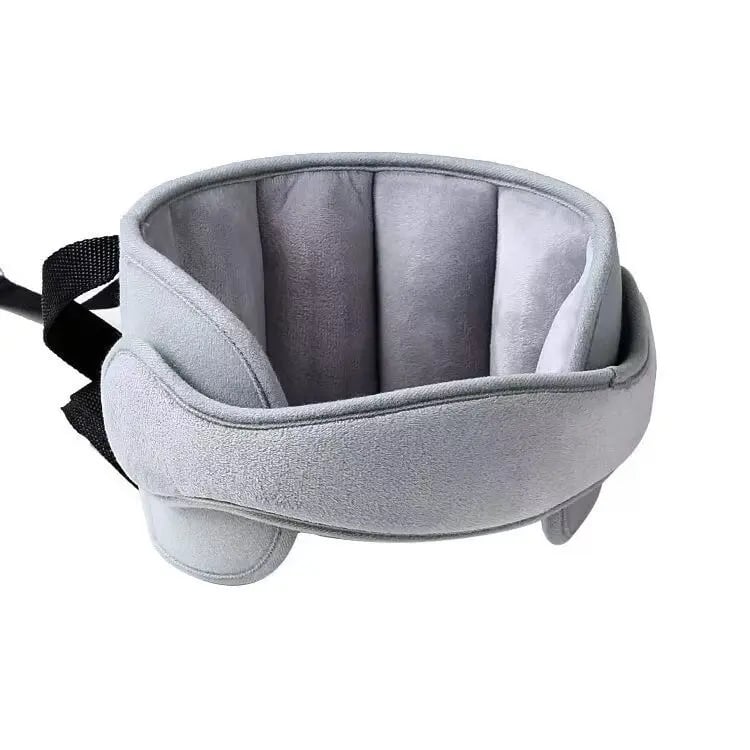 😴 Kids Car Seat Head Support Strap – Soft Adjustable Travel Headrest Accessory