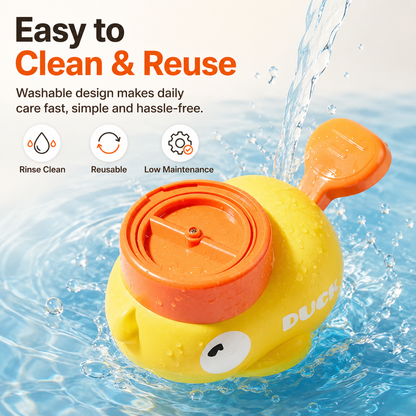 🦆 Duck Puzzle Feeder – IQ Treat Toy for Cats & Small Dogs