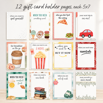The Christmas Gift Card Surprise Book 🎄