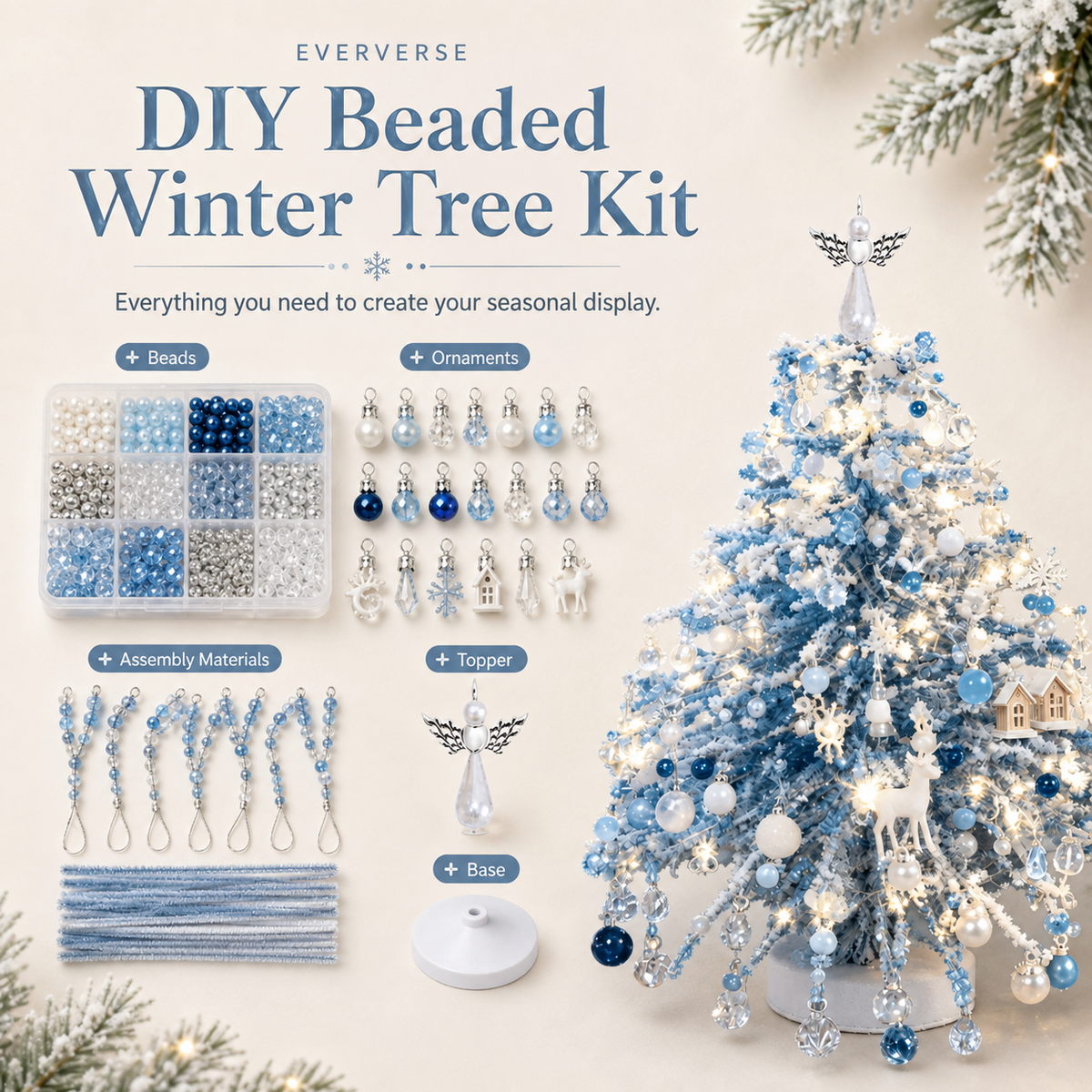 Eververse DIY Beaded Christmas Tree Kit