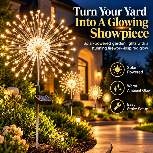 ☀️Solar Dandelion Garden Light – Charges by Day, Glows After Dark ✨