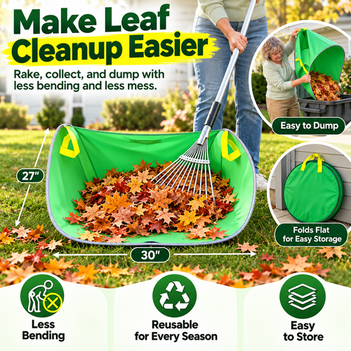 Garden Leaf Collection Tent - image 1
