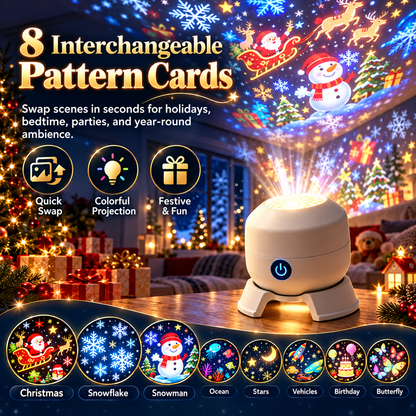✨Christmas Rotating Projector Light