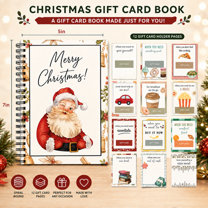 The Christmas Gift Card Surprise Book 🎄
