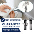Heavy Duty Toilet Seat Fastener Bolt Kit (A Set of 2 Pcs)
