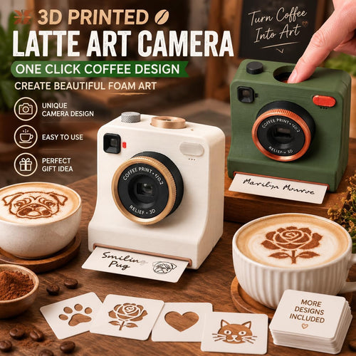 ☕Latte Art Maker Camera Tool – Turn Every Coffee Into A Creative Masterpiece 🎨