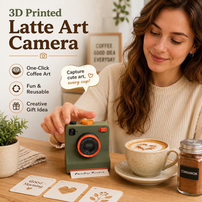 ☕Latte Art Maker Camera Tool – Turn Every Coffee Into A Creative Masterpiece 🎨