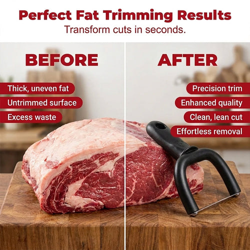 🥩 Precision Beef & Pork Fat Trimmer