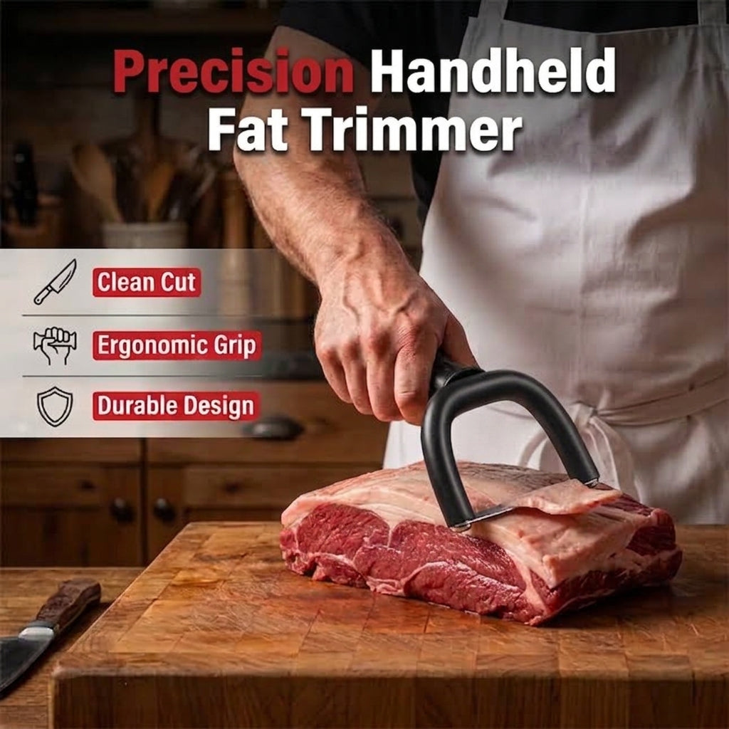 🥩 Precision Beef & Pork Fat Trimmer