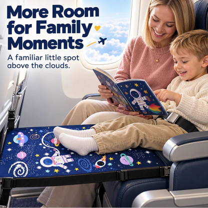 ✈️ Kids’ Airplane Seat Extender – Foldable Travel Leg Rest, No Inflation Needed 🚀