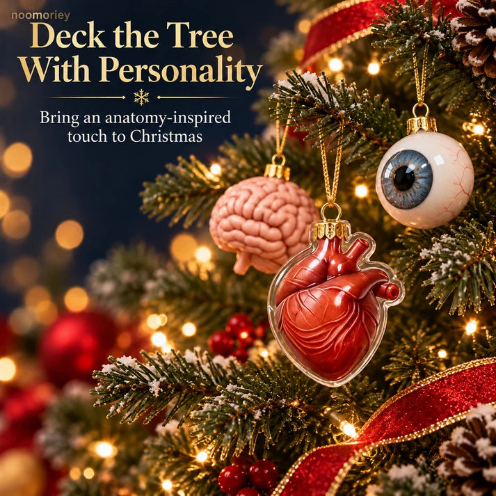 🎄 Anatomy Christmas Advent Calendar – Unique Organ-Shaped Ornaments & Holiday Surprises for Nurses, Medical Students & Science Lovers ！！！🎁
