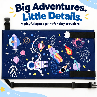 ✈️ Kids’ Airplane Seat Extender – Foldable Travel Leg Rest, No Inflation Needed 🚀