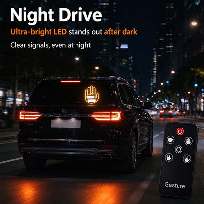 LED Car Gesture Light 🖐️