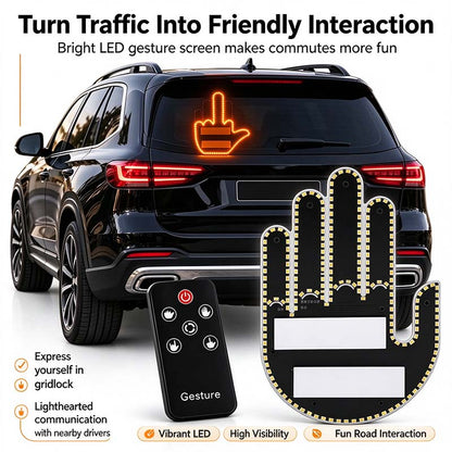 LED Car Gesture Light 🖐️