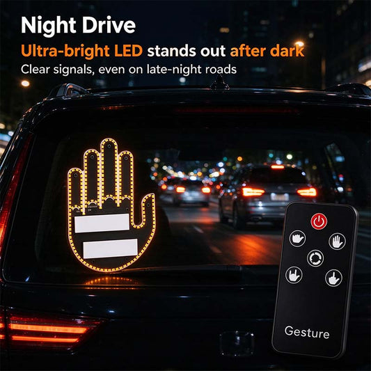 LED Car Gesture Light 🖐️