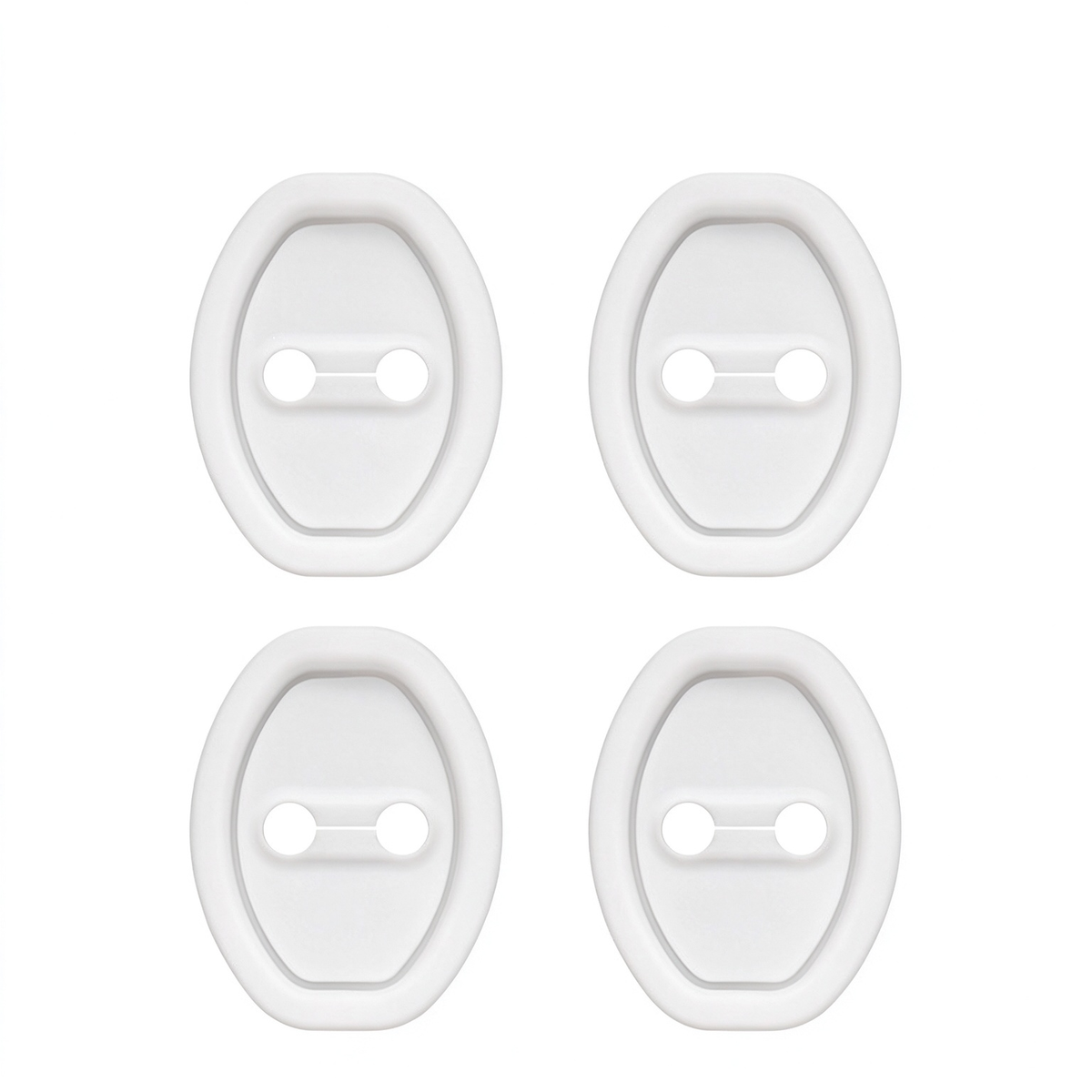 Self-Adhesive Door Latch Lock Covers – 4 or 8 Pieces 🚪✨