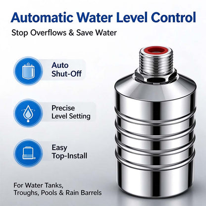 Automatic Water Level Control Float Valve, Top Inlet Water Shut Off Valve 💧✨