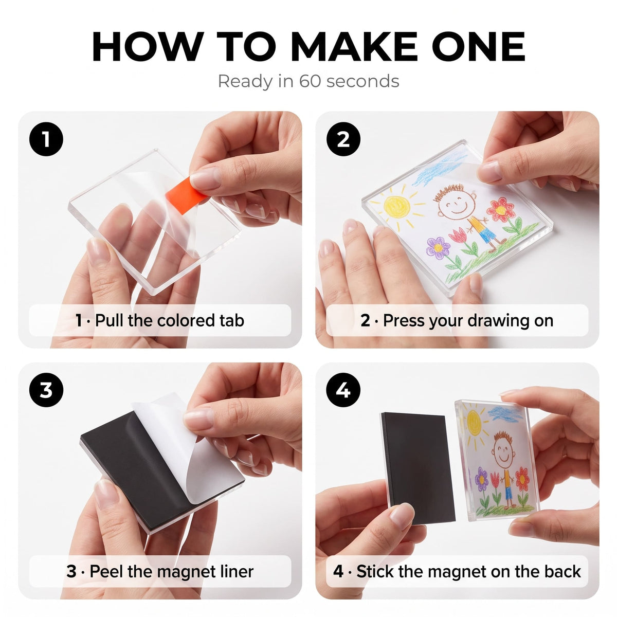 Magnetic Photo Frames