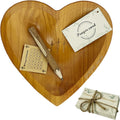✝️Handcrafted Wooden Heart Prayer Bowl Set