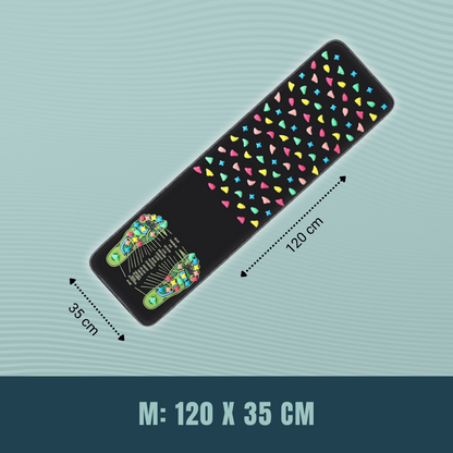 🦶 Acupressure Foot Massage Mat – Reflexology Mat for Tired Feet & Daily Relaxation