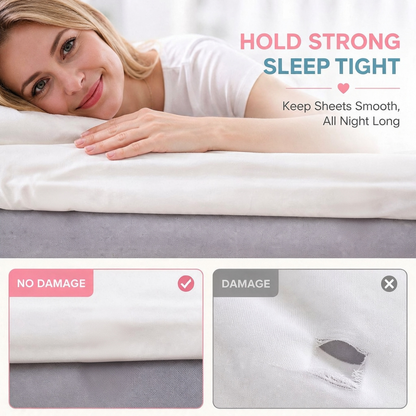 20 Counts Two-Speed Adjustment Sheet Grippers – Anti-Slip Clips for Beds Prevent Sliding Falling Out 🛏️