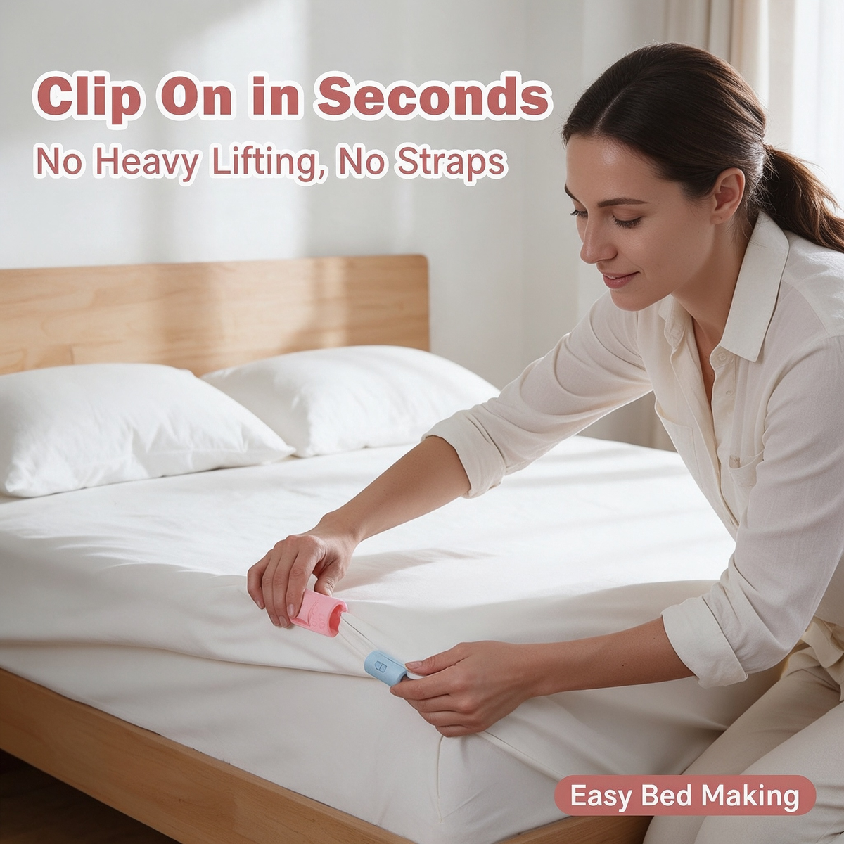 20 Counts Two-Speed Adjustment Sheet Grippers – Anti-Slip Clips for Beds Prevent Sliding Falling Out 🛏️