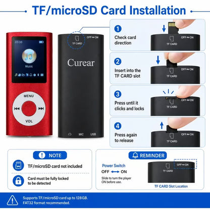 Portable Multi-Function MP3 Player with LCD Screen