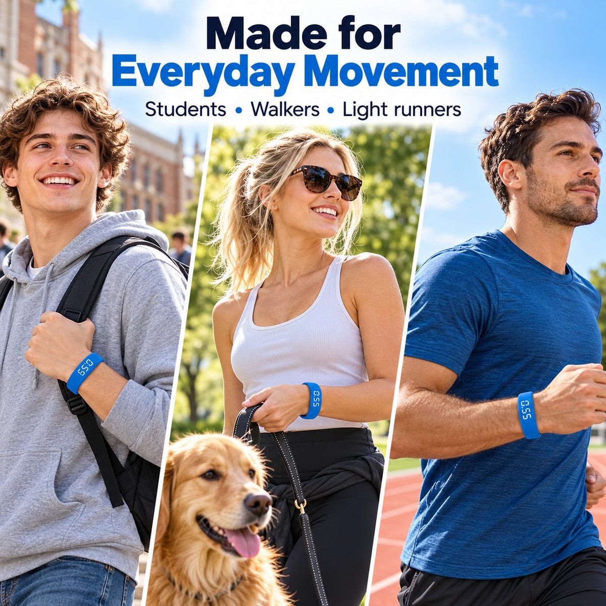 Portable Wrist Activity Tracker and Step Counter - image 7