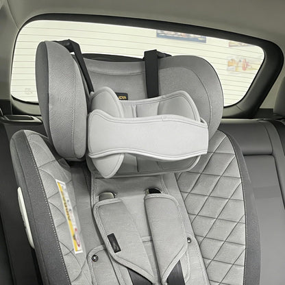 😴 Kids Car Seat Head Support Strap – Soft Adjustable Travel Headrest Accessory