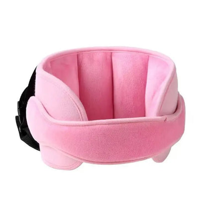 😴 Kids Car Seat Head Support Strap – Soft Adjustable Travel Headrest Accessory