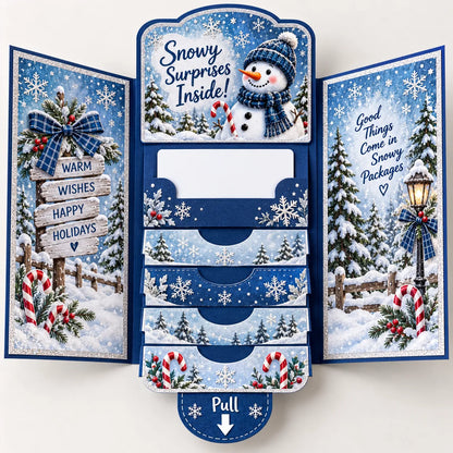 2026 New 🎅💳 Waterfall Christmas Gift Card Booklet ✨