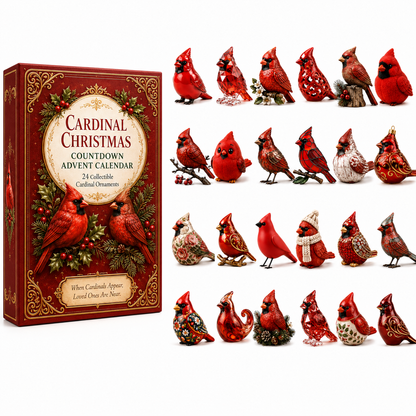 ✨Cardinal Christmas 24-Day Countdown Calendar – Limited Anniversary Edition