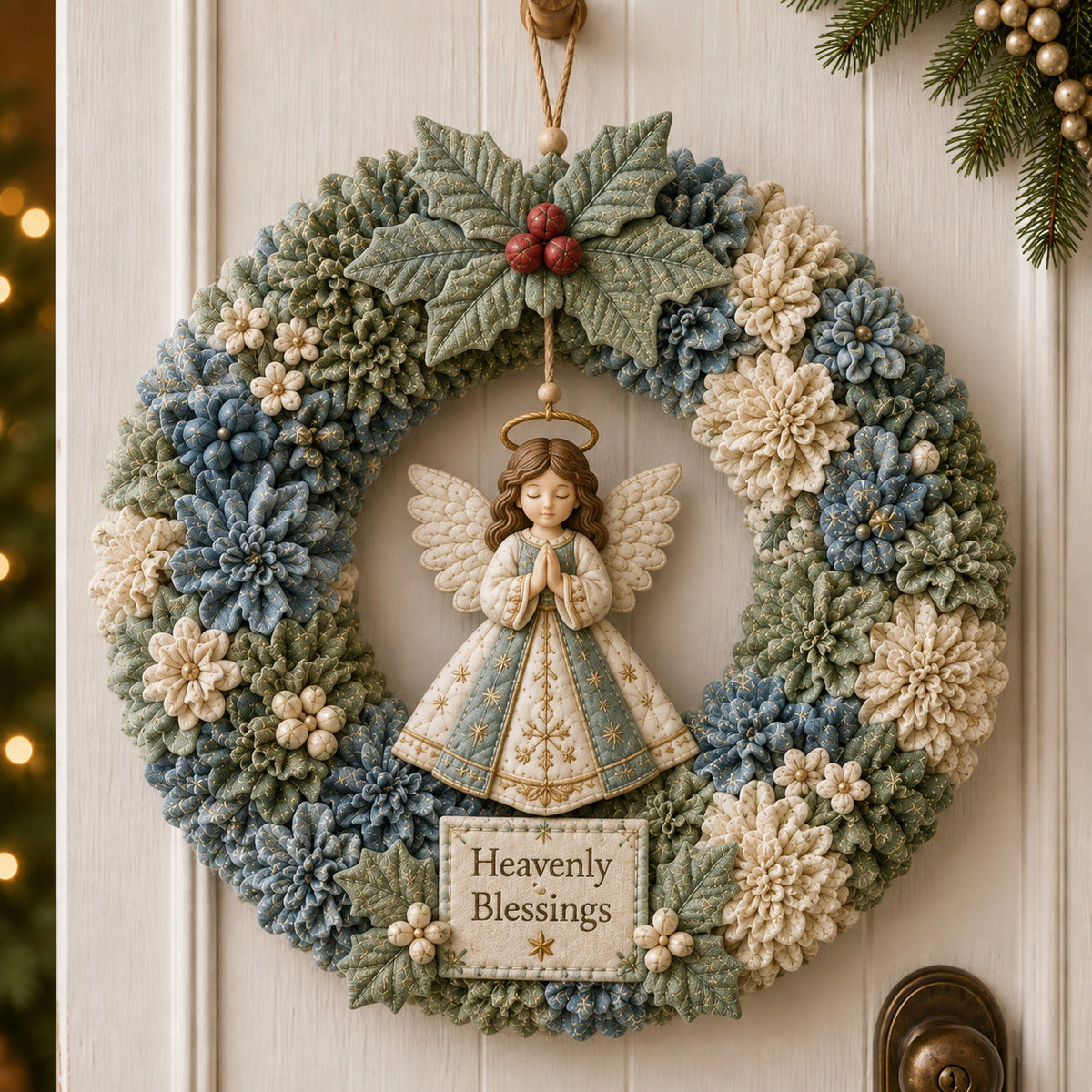 3D Fabric Poke Wreath DIY Kit🎄