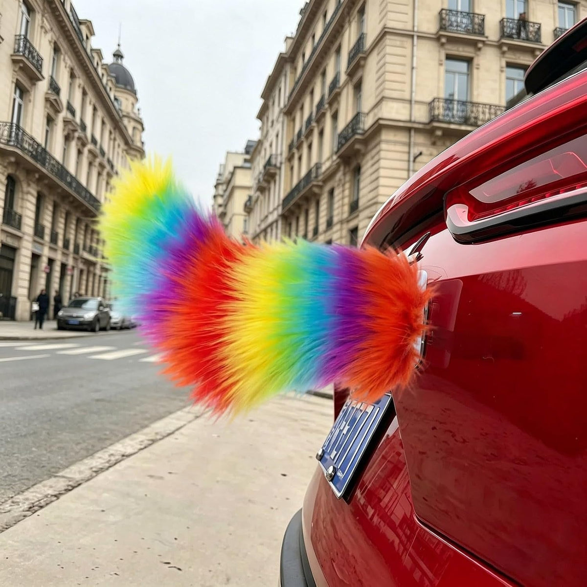 Remote-Controlled Wagging Tail – A Playful Touch for Your Car 🐾