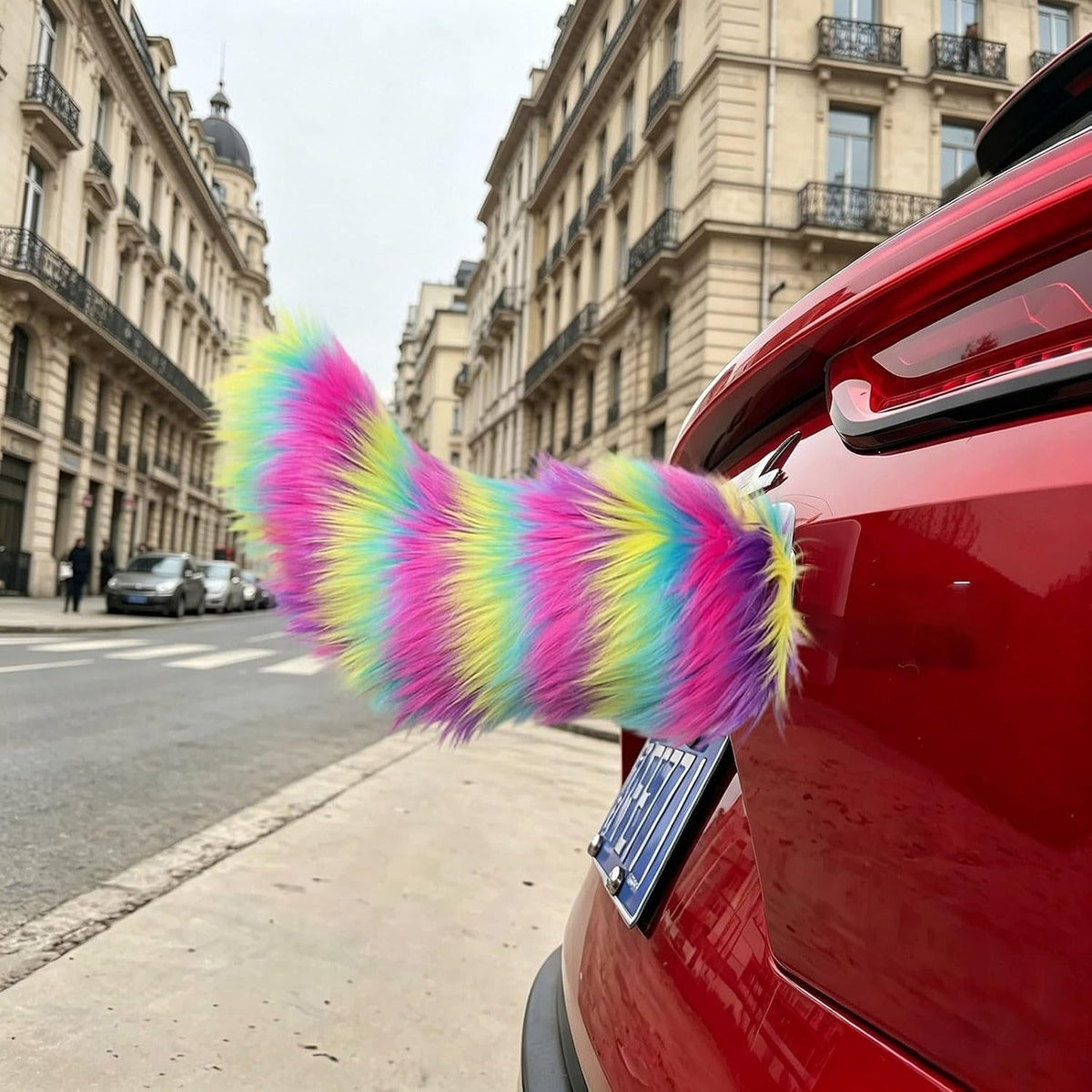 Remote-Controlled Wagging Tail – A Playful Touch for Your Car 🐾