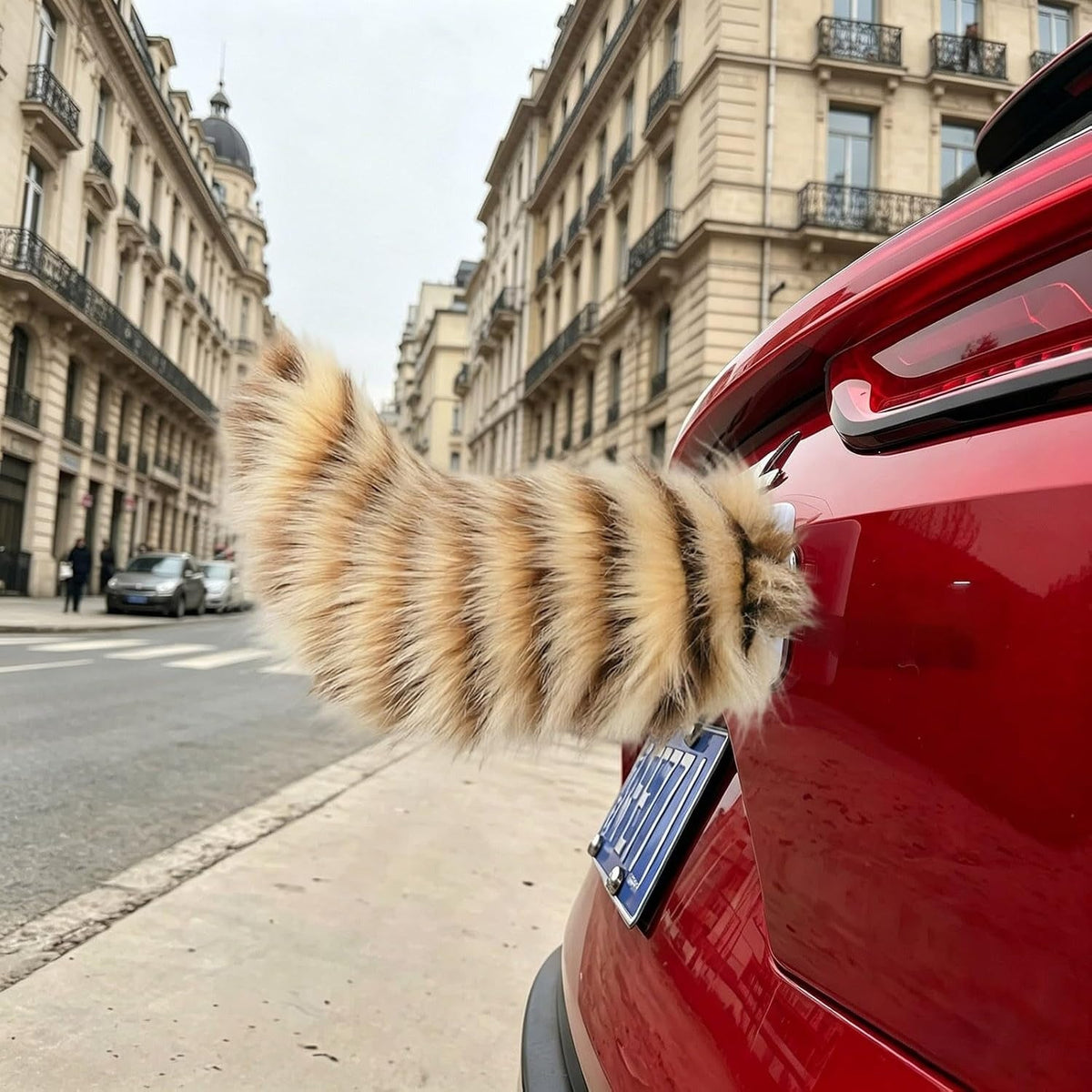 Remote-Controlled Wagging Tail – A Playful Touch for Your Car 🐾