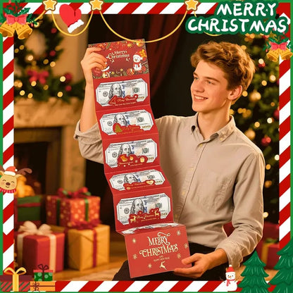 🎄Christmas Cash Surprise Gift Wallet – A Festive & Creative Way to Give Money This Holiday