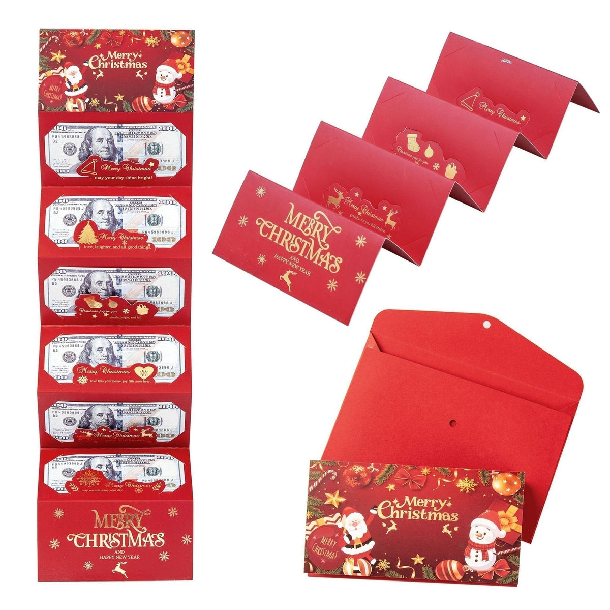 🎄Christmas Cash Surprise Gift Wallet – A Festive & Creative Way to Give Money This Holiday