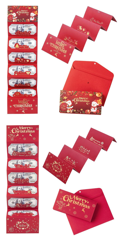 🎄Christmas Cash Surprise Gift Wallet – A Festive & Creative Way to Give Money This Holiday