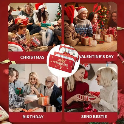🎄Christmas Cash Surprise Gift Wallet – A Festive & Creative Way to Give Money This Holiday