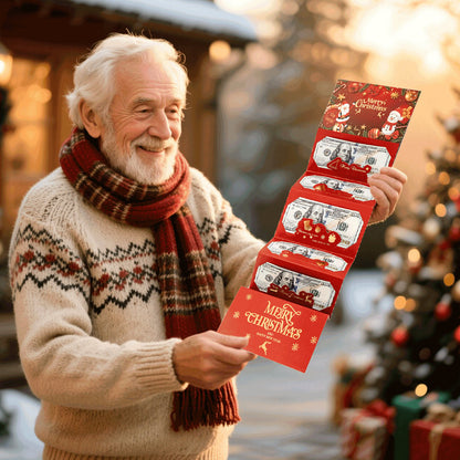 🎄Christmas Cash Surprise Gift Wallet – A Festive & Creative Way to Give Money This Holiday