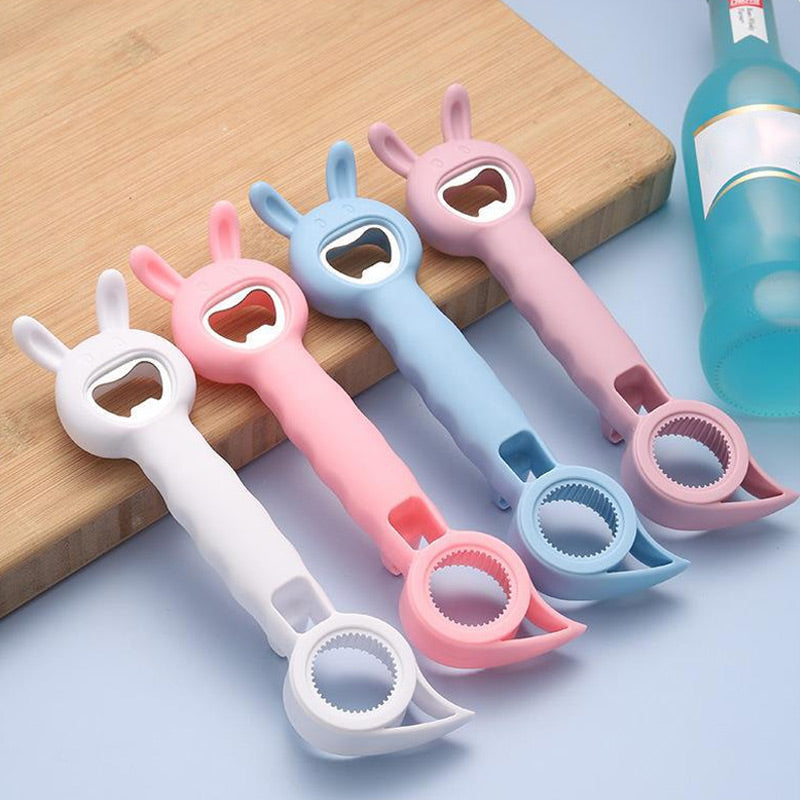 🍺⚡4-in-1 Beer Bottle Opener – Easy Grip, Easy Open