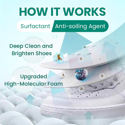Multifuntional Effective Mild Shoes Cleaner