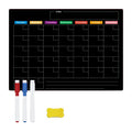 🌈Magnetic Calendar Board with Erasable Markers